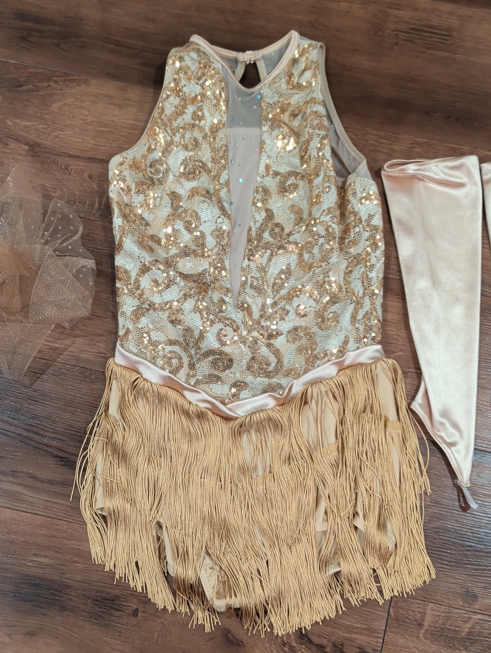Revolution Encore Gold Dance Recital Costume